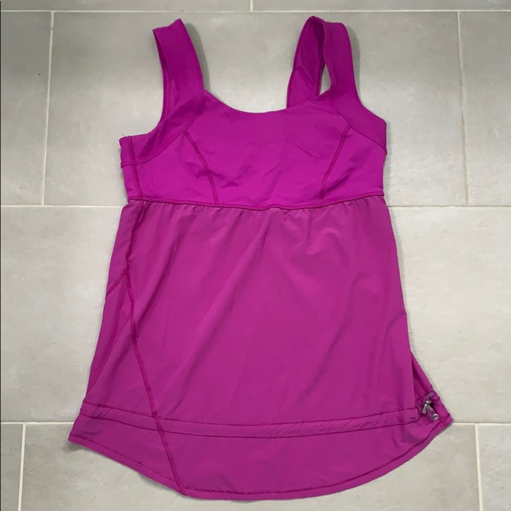 Lululemon tank, size 8